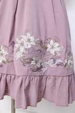 画像5: Amavel / Bouquet of Lily ミドルワンピース  ピンク Y-26-08-02-134-CA-OP-SZ-ZY (5)