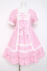 画像1: BABY,THE STARS SHINE BRIGHT / ミラベル〜Rosy Memory〜 ワンピース  ピンク Y-26-08-02-139-BA-OP-SZ-ZY (1)