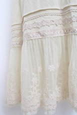 画像3: axes femme / チュール刺繍ペチコート M 生成り Y-26-08-02-142-AX-SK-SZ-ZY (3)