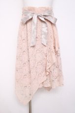 画像1: axes femme kawaii / 総レーススカート  ピンク Y-26-08-02-144-AX-SK-SZ-ZY (1)