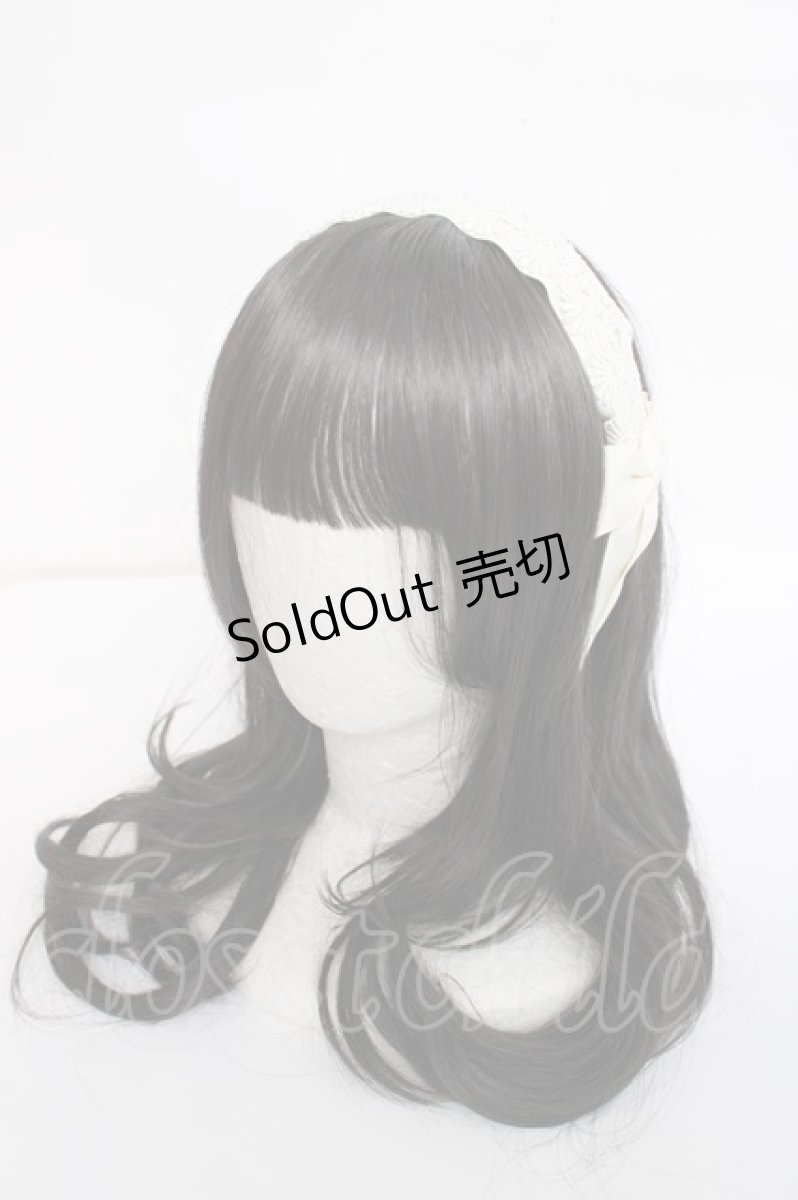 画像1: m petit by misako / TT*AMレースカチューシャ  中白 Y-26-08-02-020-LO-AC-SZ-ZY (1)