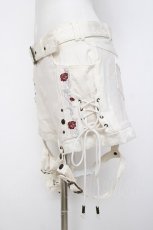 画像2: Ozz oneste / pirates rose ガーターベルトショートパンツ  白 Y-26-08-02-159-OO-PA-SZ-ZY (2)