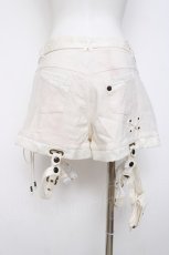 画像3: Ozz oneste / pirates rose ガーターベルトショートパンツ  白 Y-26-08-02-159-OO-PA-SZ-ZY (3)