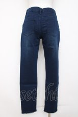 画像2: axes femme / 香水×バラ刺繍デニムパギンス L インディゴ Y-26-08-02-164-AX-PA-SZ-ZY (2)