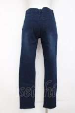 画像2: axes femme / 香水×バラ刺繍デニムパギンス L インディゴ Y-26-08-02-165-AX-PA-SZ-ZY (2)