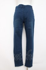 画像2: axes femme / 香水×バラ刺繍デニムパギンス L ウォッシュ Y-26-08-02-168-AX-PA-SZ-ZY (2)