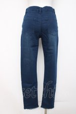 画像2: axes femme / 香水×バラ刺繍デニムパギンス L ウォッシュ Y-26-08-02-170-AX-PA-SZ-ZY (2)