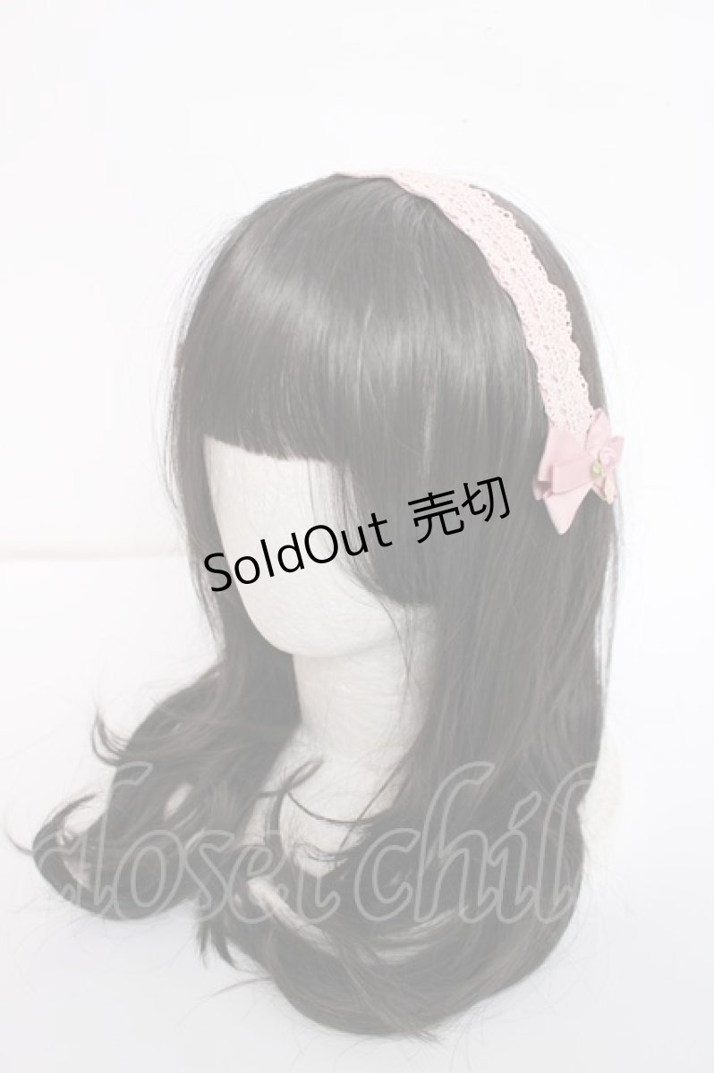 画像1: m petit by misako / AM*NIヘッドドレスA  中桃 Y-26-08-02-022-LO-AC-SZ-ZT769-F001 (1)