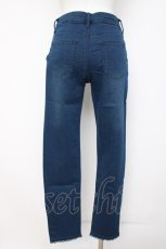 画像2: axes femme / 香水×バラ刺繍デニムパギンス L ウォッシュ Y-26-08-02-171-AX-PA-SZ-ZY (2)