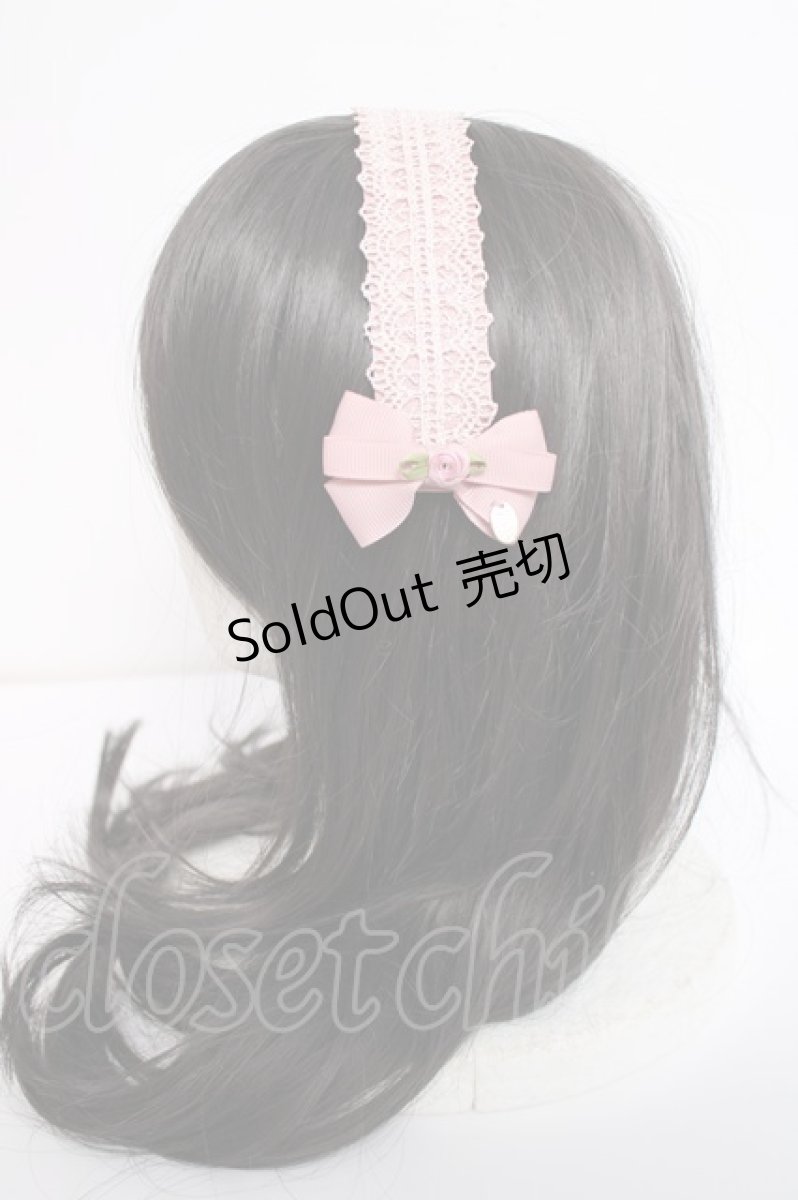 画像2: m petit by misako / AM*NIヘッドドレスA  中桃 Y-26-08-02-022-LO-AC-SZ-ZT769-F001 (2)
