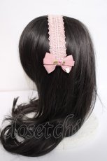 画像2: m petit by misako / AM*NIヘッドドレスA  中桃 Y-26-08-02-022-LO-AC-SZ-ZY (2)