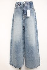 画像1: Fickle Bebe / bebeグリッターデニムパンツ 1 ウォッシュ Y-26-08-02-175-LO-PA-SZ-ZY (1)