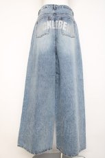 画像2: Fickle Bebe / bebeグリッターデニムパンツ 1 ウォッシュ Y-26-08-02-175-LO-PA-SZ-ZY (2)