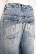 画像3: Fickle Bebe / bebeグリッターデニムパンツ 1 ウォッシュ Y-26-08-02-175-LO-PA-SZ-ZY (3)