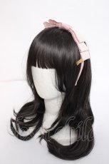 画像1: Emily Temple cute / レースリボンカチューシャ  ピンク Y-26-08-02-026-ET-AC-SZ-ZY (1)
