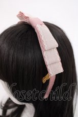 画像4: Emily Temple cute / レースリボンカチューシャ  ピンク Y-26-08-02-026-ET-AC-SZ-ZY (4)
