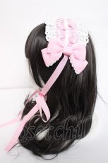 画像2: BABY,THE STARS SHINE BRIGHT / ミラベル〜Rosy Memory〜ヘッドドレス  ピンク Y-26-08-02-030-BA-AC-SZ-ZY (2)