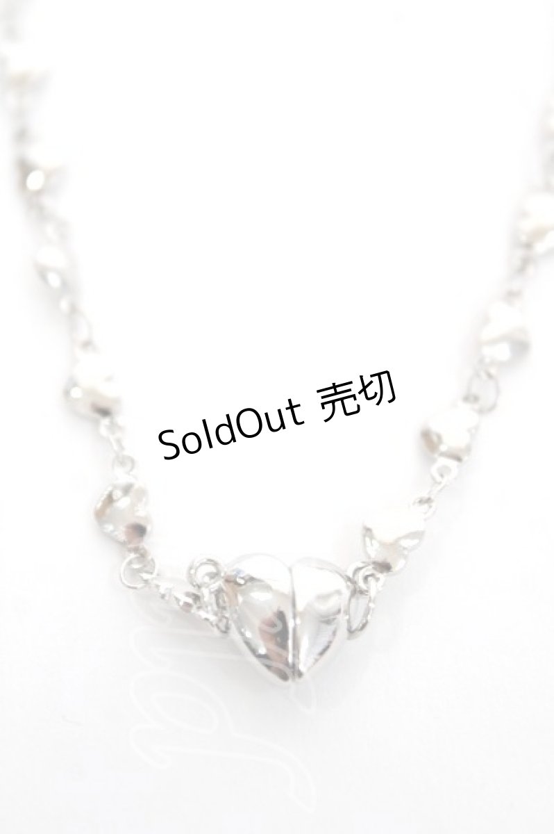画像1: axes femme POETIQUE / ハートチェーンネックレス  シルバー Y-26-08-04-138-AX-AC-SZ-ZY (1)