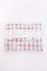 画像1: axes femme / ギンガムレースTケース  アワピンク Y-26-08-06-126-AX-ZA-SZ-ZY (1)