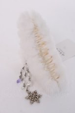 画像2: axes femme / スノーファーヘアクリップ  シルバー Y-26-08-06-010-AX-AC-SZ-ZY (2)