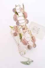 画像2: axes femme POETIQUE / ローズヘアークリップ  ピンク Y-26-08-06-034-AX-AC-SZ-ZY (2)