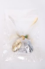 画像2: axes femme / フラワーペアスプーン ノベルティ  ゴールド/シルバー Y-26-08-06-043-AX-ZA-SZ-ZY (2)