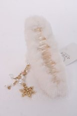 画像2: axes femme / スノーファーヘアクリップ  ゴールド Y-26-08-06-005-AX-AC-SZ-ZY (2)