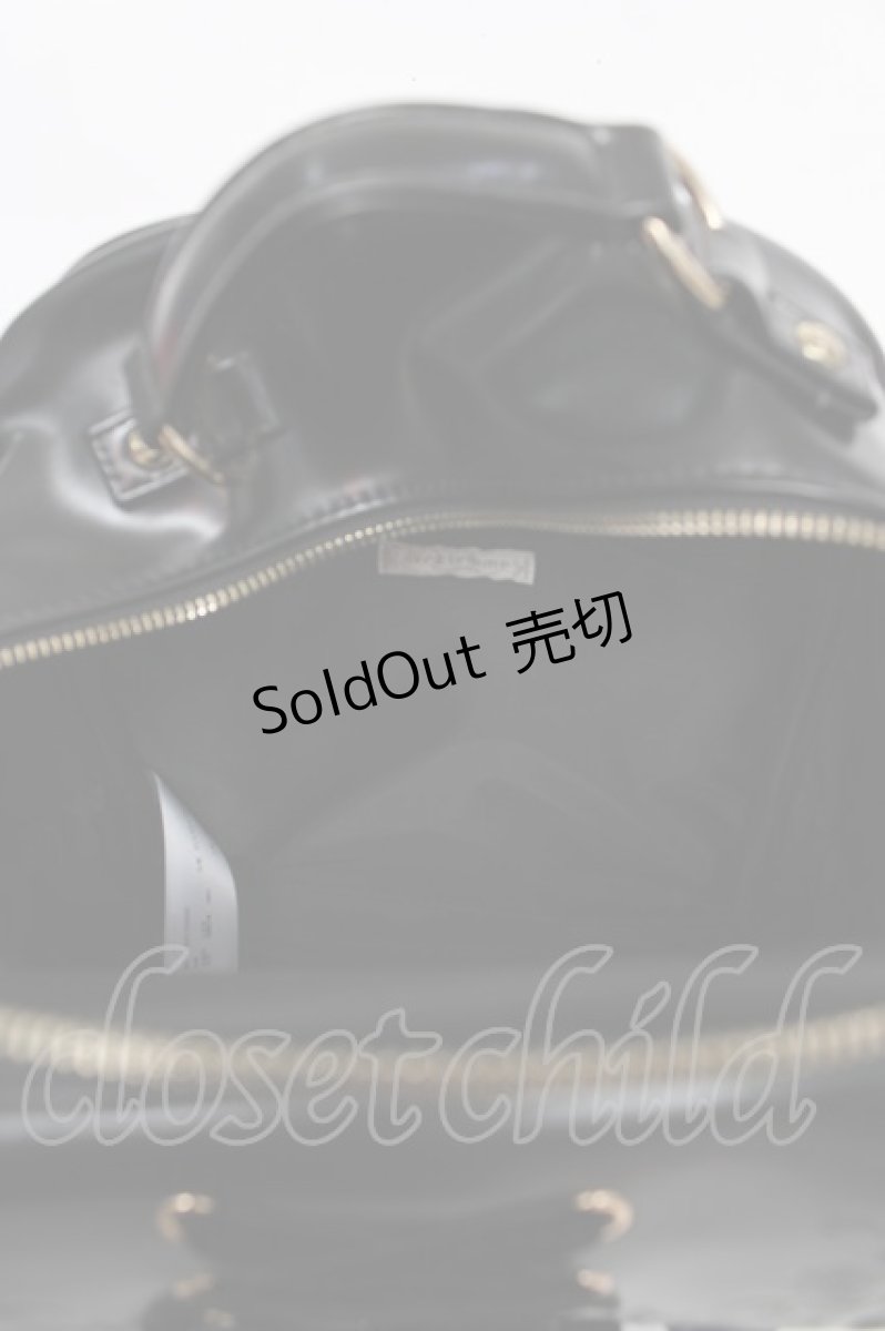 画像3: axes femme POETIQUE / レースアップミニリュック  黒 Y-26-08-07-033-AX-BG-SZ-ZY (3)