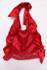 画像1: Maison de FLEUR / フリルショルダートートバッグ F レッド Y-26-08-07-041-LO-BG-SZ-ZY (1)
