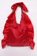 画像2: Maison de FLEUR / フリルショルダートートバッグ F レッド Y-26-08-07-041-LO-BG-SZ-ZY (2)