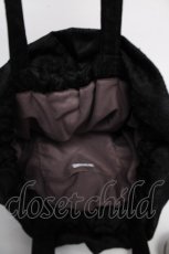画像3: axes femme POETIQUE / フリルトートバッグ  黒 Y-26-08-07-045-AX-BG-SZ-ZY (3)