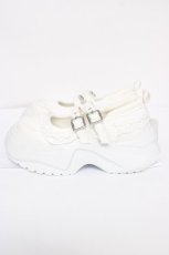 画像2: merry jenny / frill mary jane metal sneakers　スニーカー S ホワイト Y-26-08-07-050-LO-SH-SZ-ZY (2)