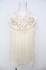 画像1: axes femme / チョーカー風デザインキャミ M 生成り Y-26-08-07-056-AX-TO-SZ-ZY (1)
