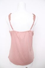 画像2: axes femme / モチーフレースビジューキャミ M アワピンク Y-26-08-07-060-AX-TO-SZ-ZY (2)
