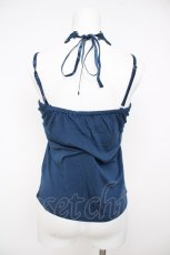 画像2: axes femme / チョーカー風デザインキャミ M Bグリーン Y-26-08-07-063-AX-TO-SZ-ZY (2)