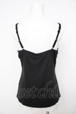 画像2: axes femme / デコレーションキャミ M 黒 Y-26-08-07-073-AX-TO-SZ-ZY (2)