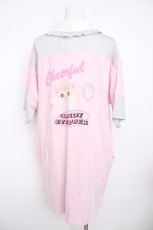画像2: Candy Stripper / CHEERFUL LAME POLO ワンピース 2 ピンク Y-26-08-07-136-PU-OP-SZ-ZY (2)
