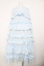 画像2: merry jenny / フリルティアードワンピース F ライトブルー Y-26-08-07-151-LO-OP-SZ-ZY (2)