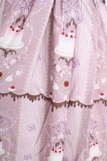 画像3: axes femme kawaii / お菓子柄ジャンパースカート M ピンク Y-26-08-07-157-AX-OP-SZ-ZY (3)