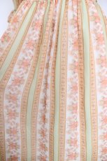 画像4: BAROQUE / コテージローズワンピース 2 グリーン Y-26-08-07-161-LO-OP-SZ-ZY (4)