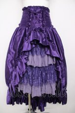 画像1: ATELIER PIERROT / Fairy Lace Corset Skirt 3 パープル Y-26-08-07-196-EL-SK-SZ-ZY (1)
