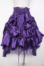 画像2: ATELIER PIERROT / Fairy Lace Corset Skirt 3 パープル Y-26-08-07-196-EL-SK-SZ-ZY (2)
