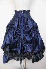 画像2: ATELIER PIERROT / Fairy Lace Corset Skirt 3 ネイビー Y-26-08-07-197-EL-SK-SZ-ZY (2)