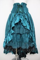 画像1: ATELIER PIERROT / Fairy Lace Corset Skirt 3 グリーン Y-26-08-07-198-EL-SK-SZ-ZY (1)