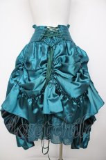 画像2: ATELIER PIERROT / Fairy Lace Corset Skirt 3 グリーン Y-26-08-07-198-EL-SK-SZ-ZY (2)