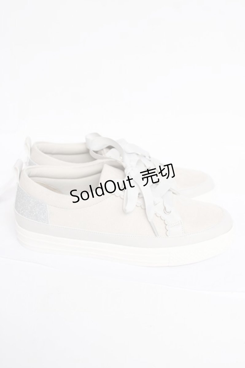 画像4: axes femme / スエードスニーカー L グレージュ Y-26-08-08-025-AX-SH-SZ-ZY (4)