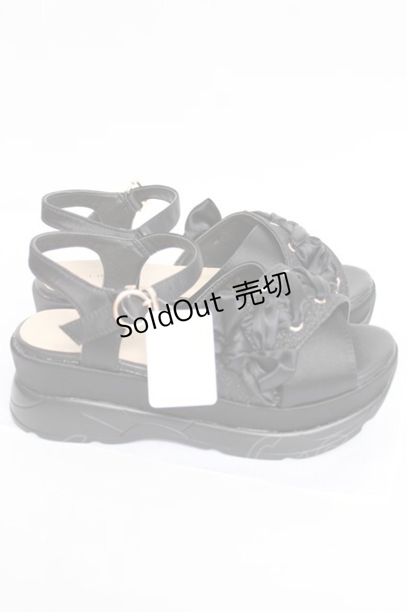 画像4: axes femme POETIQUE / レースアップスポサン L 黒 Y-26-08-08-029-AX-SH-SZ-ZY (4)