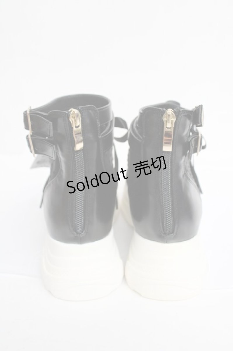 画像3: axes femme POETIQUE / レースアップブーサン L 黒 Y-26-08-08-051-AX-SH-SZ-ZY (3)