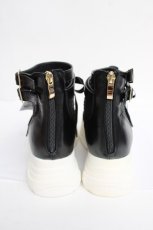 画像3: axes femme POETIQUE / レースアップブーサン L 黒 Y-26-08-08-051-AX-SH-SZ-ZY (3)