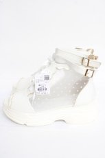 画像2: axes femme POETIQUE / レースアップブーサン L ホワイト Y-26-08-08-052-AX-SH-SZ-ZY (2)